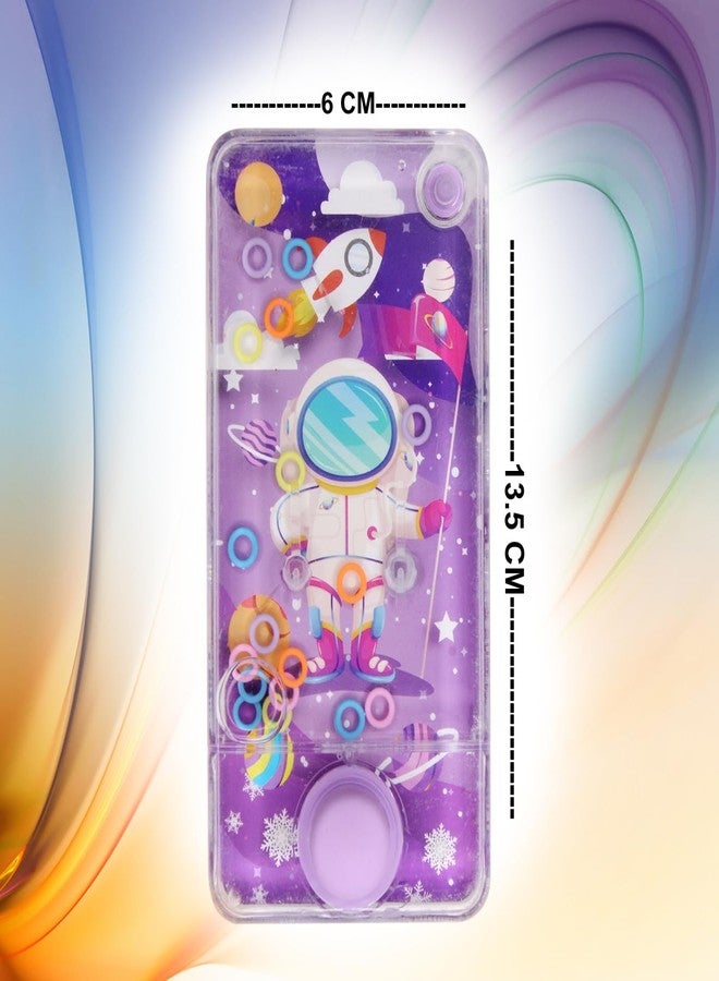 فولي لعبة رمي الحلقات المائية المحمولة باليد برسومات كرتونية بالكامل، مناسبة للأطفال والرضع. - Image 2